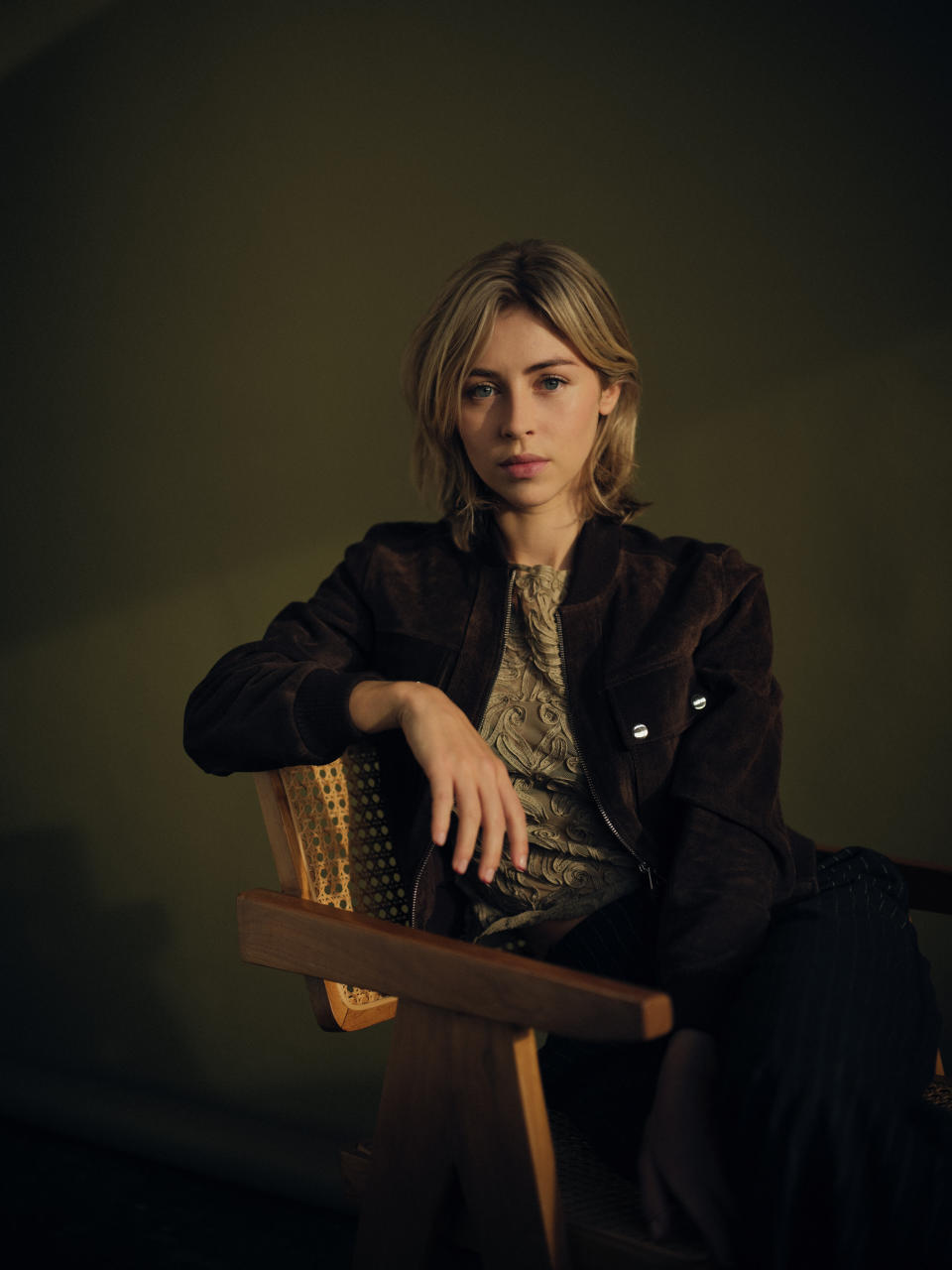 Hermione Corfield, who was cast as Julia Moriston in Outlander: Blood of My Blood