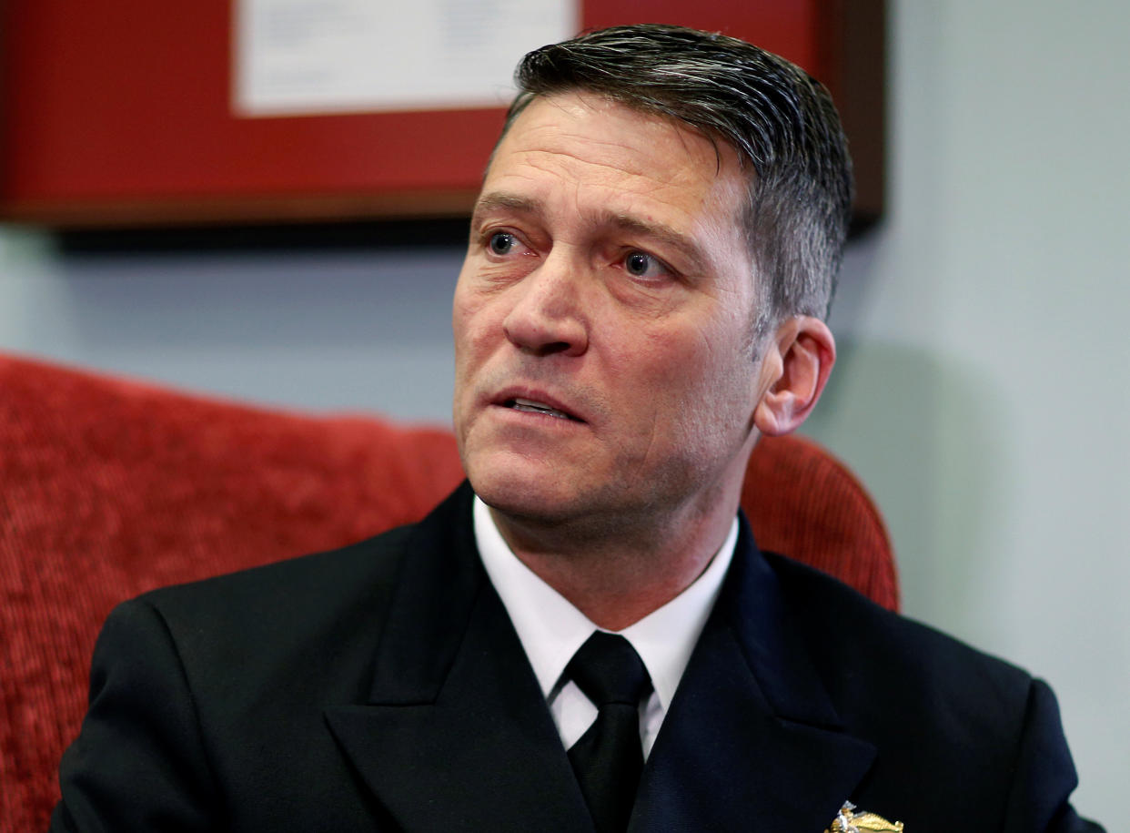 Rear Adm. Ronny Jackson. (Photo: Joshua Roberts / Reuters)