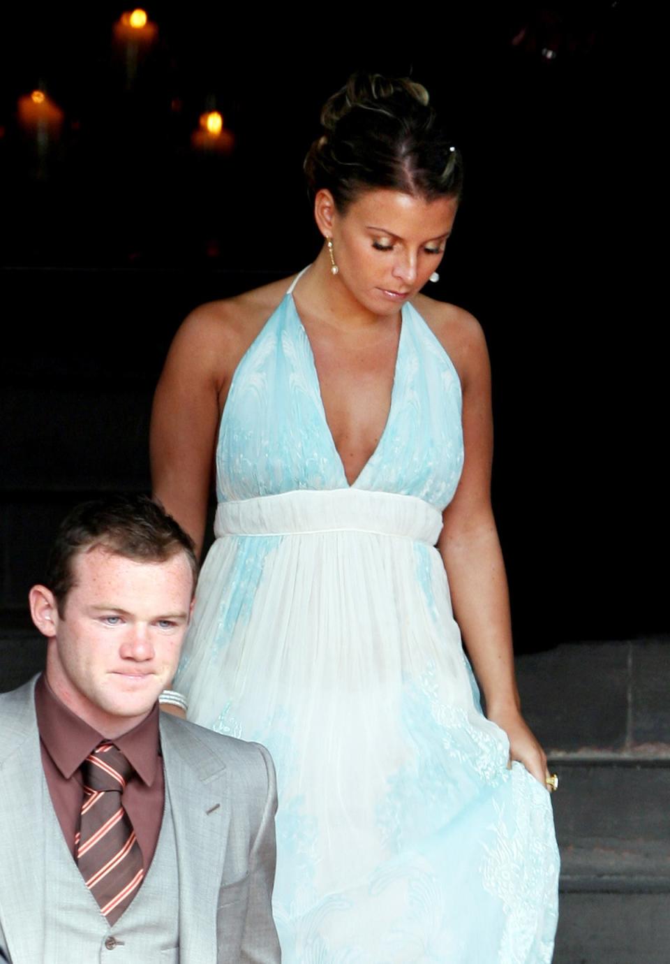 Coleen and Wayne Rooney in 2007 (Getty Images)