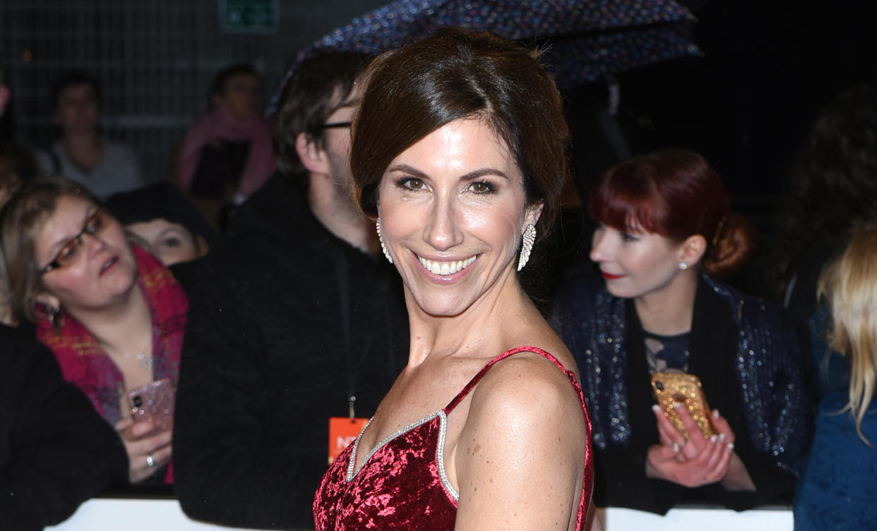Gaynor Faye attends the National Television Awards held at The O2 Arena on January 22, 2019 in London, England. (Photo by Joe Maher/WireImage)
