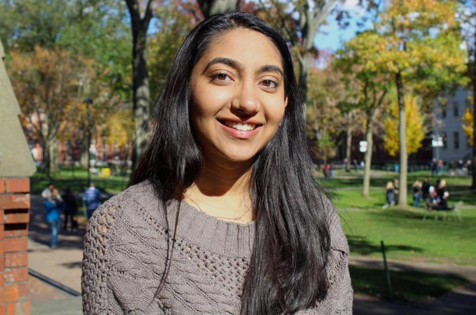 Anjali Chakradhar in Cambridge, Massachusetts, in February 2020.