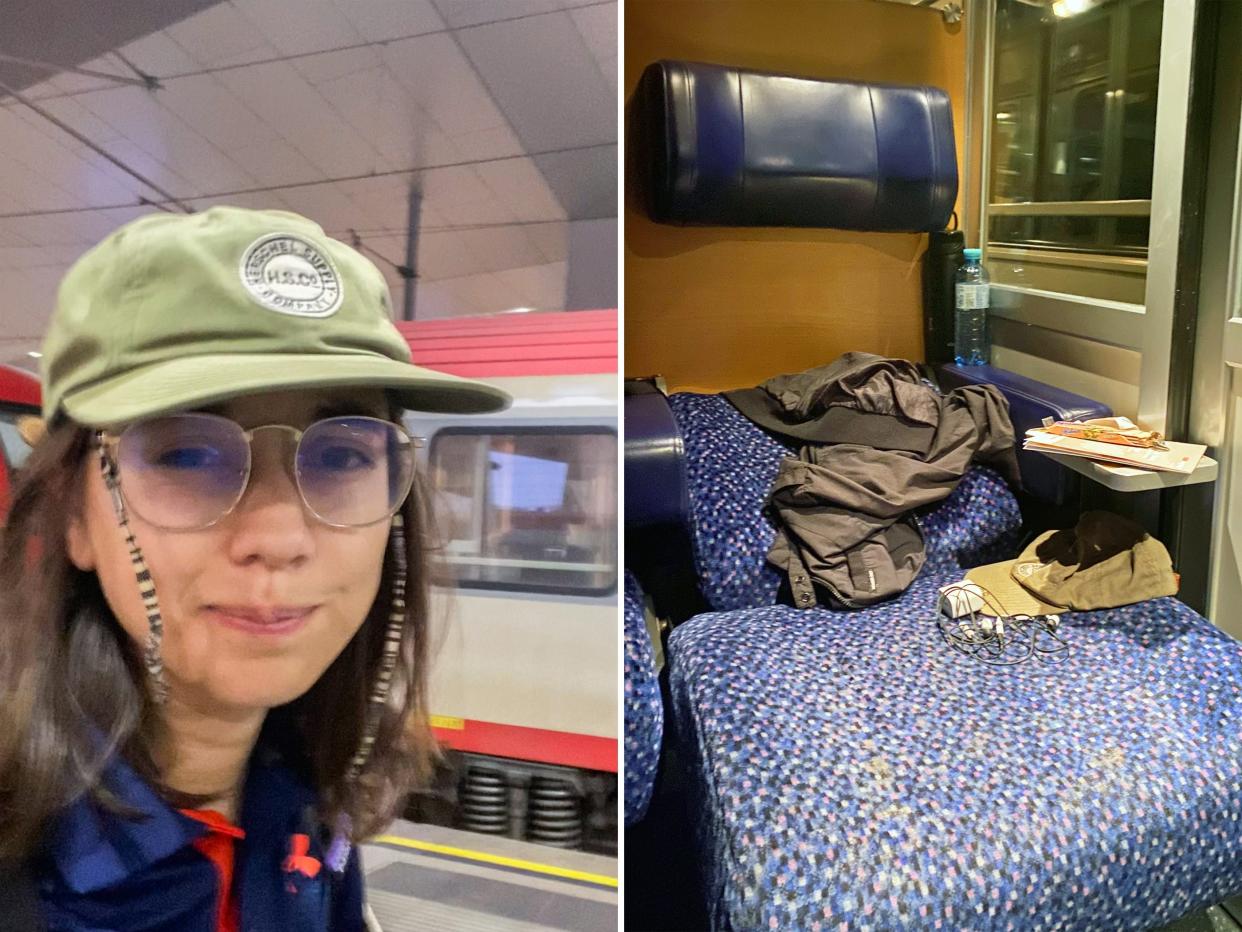 Insider's reporter got no sleep in a couchette on an overnight train through Europe.