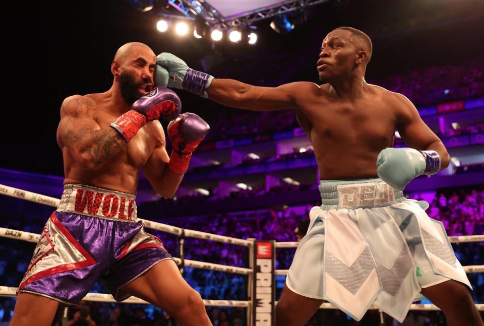 Deji beat Fousey at the 02 Arena in August on KSI’s undercard (Getty Images)