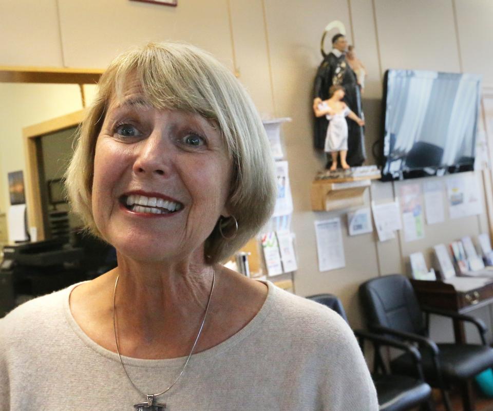 Martha Foley-Jackson, who is marking 27 years as volunteer with St. Vincent de Paul in Exeter in 2023, said she "highly" recommends volunteering.