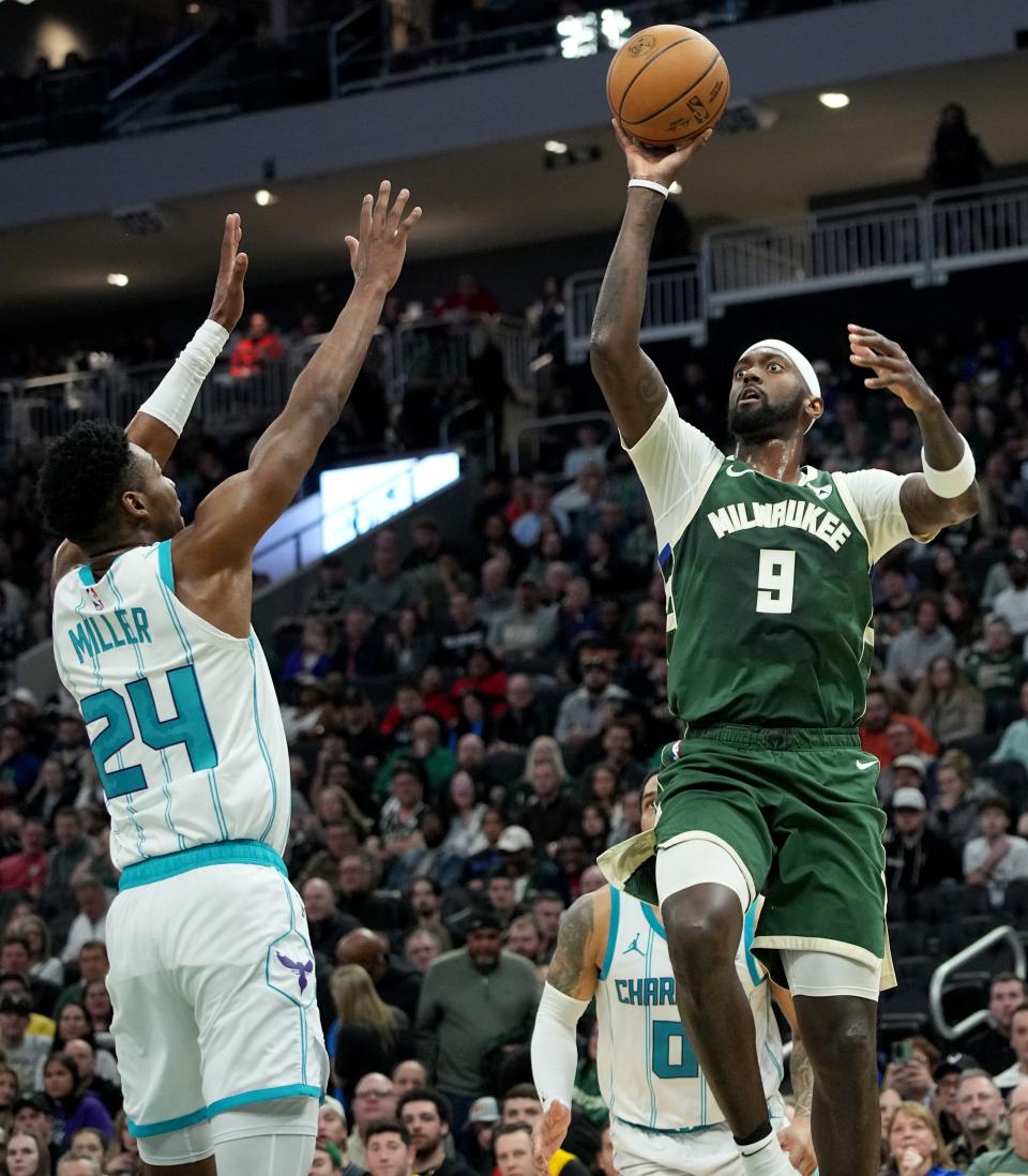 Bucks forward Bobby Portis has shown tremendous versatility on offense, scoring inside and from three-point range, from either side, off an assist or by himself.