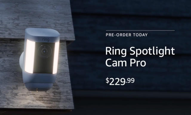 Ring Spotlight Cam Pro and Plus: Where to preorder