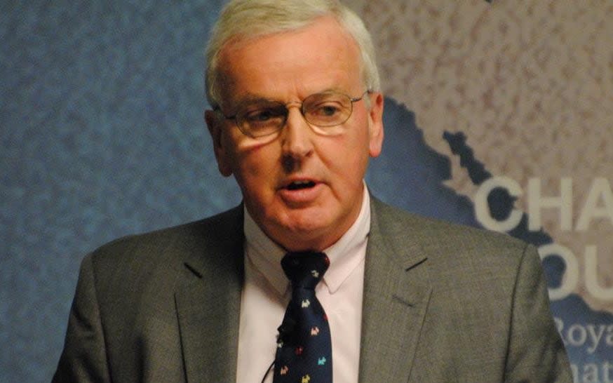 Sir John Holmes' request to extend his four-year term beyond December was declined