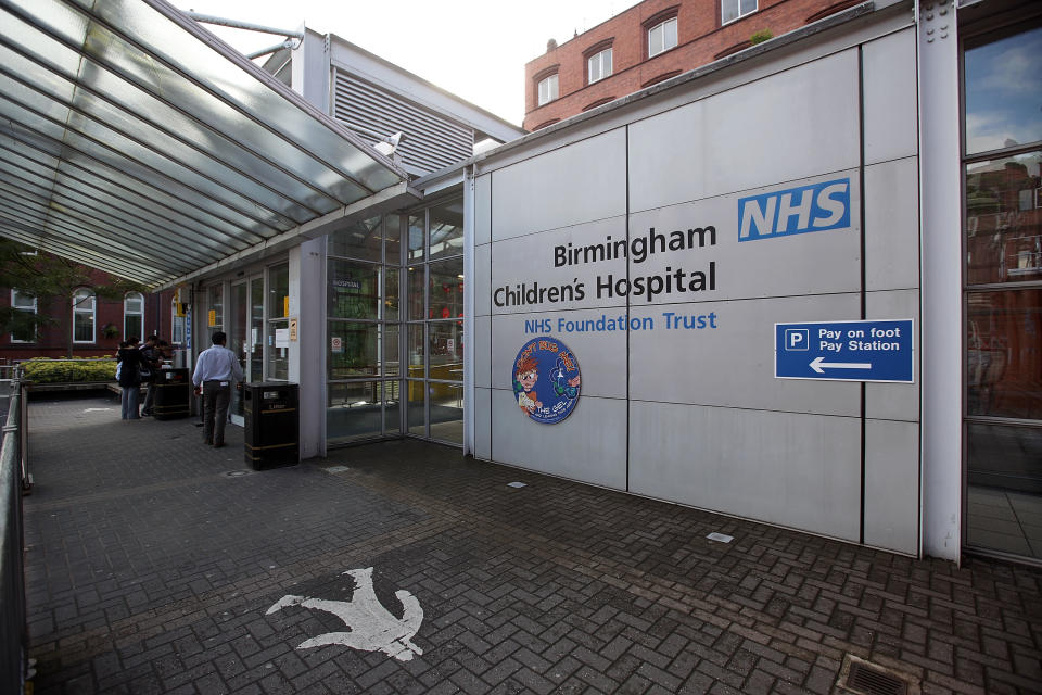 BIRMINGHAM, UNITED KINGDOM - JULY 14:  A general view of Birmingham Children's Hospital on July 14, 2009 in Birmingham, England.  (Photo by Christopher Furlong/Getty Images)