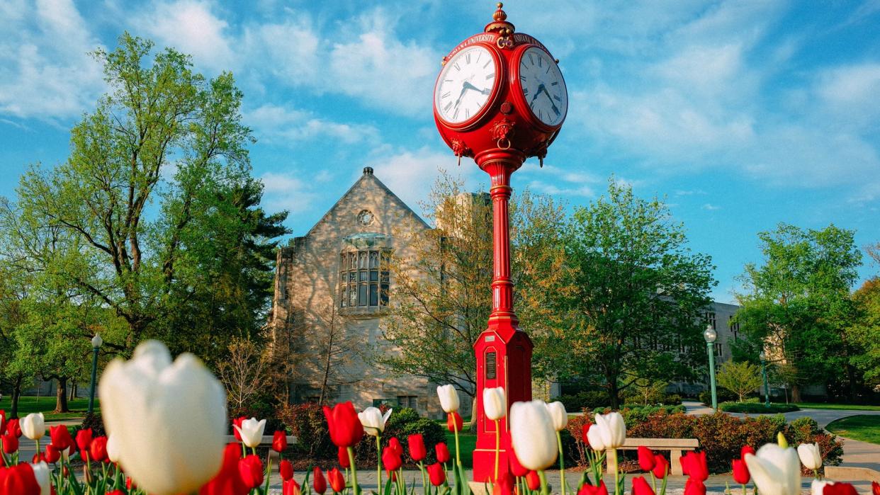 Bloomington, Indiana - June 7, 2019: Indiana University Bloomington in late Spring and early Summer - Image.