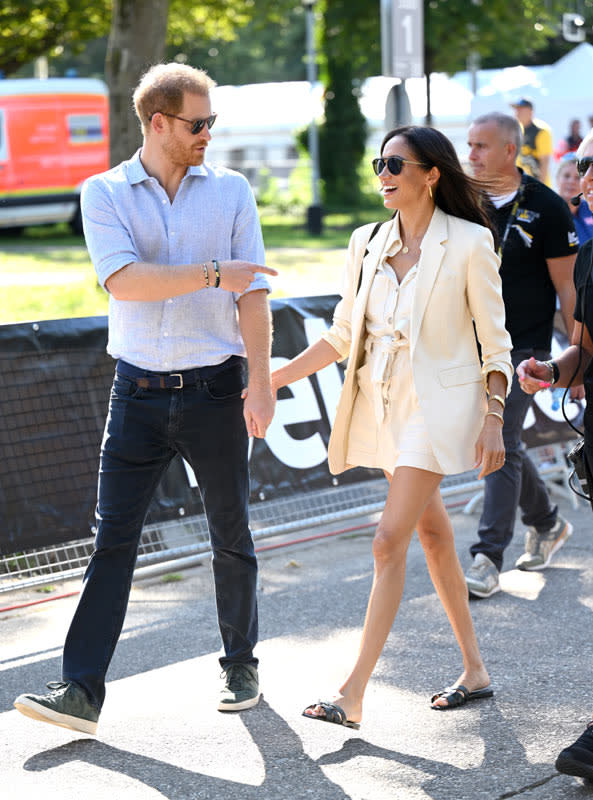 Meghan Markle y el príncipe Harry 