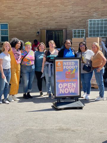 <p>Mediavine</p> Mediavine's People Operations team in Atlanta, volunteering at a local food pantry.