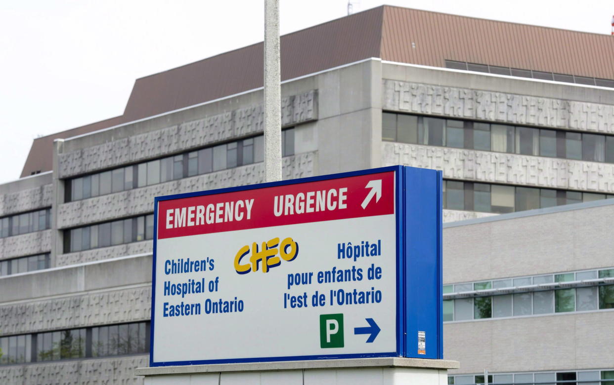 To handle Ontario's upcoming respiratory season, Ottawa's children's hospital says it has accepted support from the Canadian Red Cross. (Photo by Adrian Wyld via The Canadian Press)