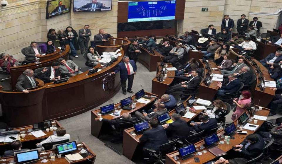 Plenaria del Senado de la República.