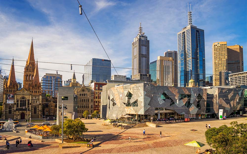 Melbourne, Federation Square - how to spend a weekend