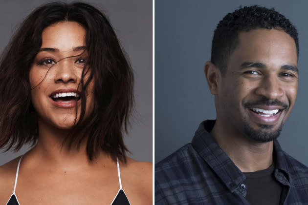 Gina Rodriguez Films 'Players' Alongside Damon Wayans Jr. In NYC