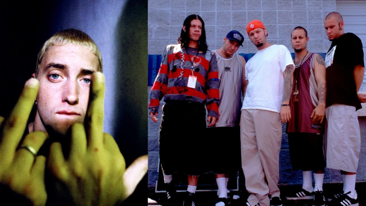  Eminem and Limp Bizkit. 