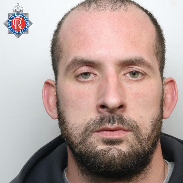 Police photo of Niall Charnock