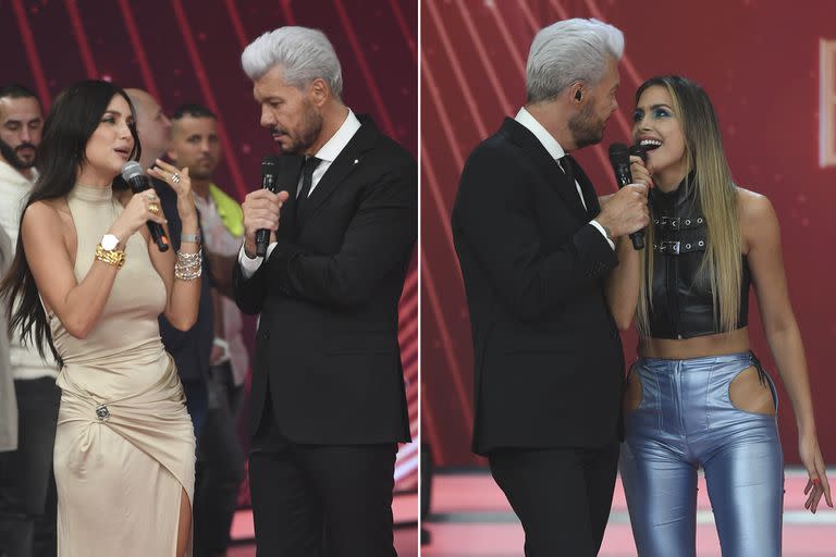 Zaira Nara mandó al frente en vivo Marcelo Tinelli y mostró algunos likes a fotos sugestivas de Milett Figueroa