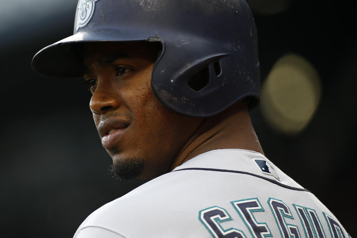 Jean Segura was among the players reportedly involved in an internal clubhouse fight between Mariners players on Tuesday. (AP)