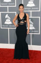 Singer Alicia Keys arrives at the 55th Annual GRAMMY Awards at Staples Center on February 10, 2013 in Los Angeles, California. (Photo by Jason Merritt/Getty Images)