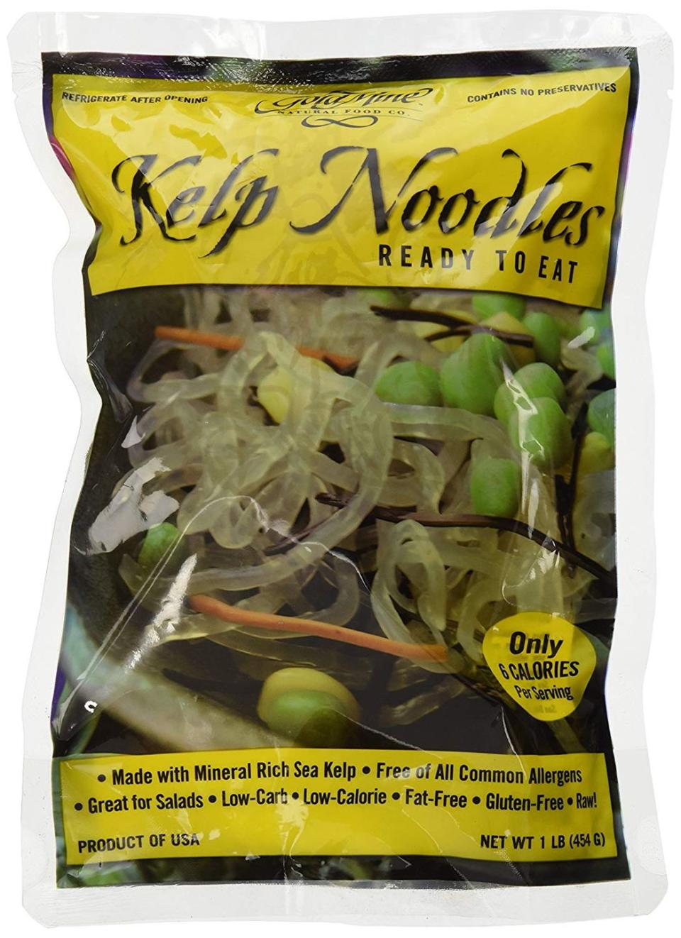 7) Kelp Pasta: Gold Mine Natural Food Co.