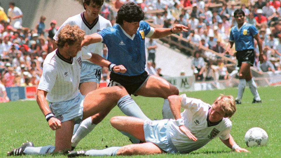 Gol de Maradona contra Inglaterra