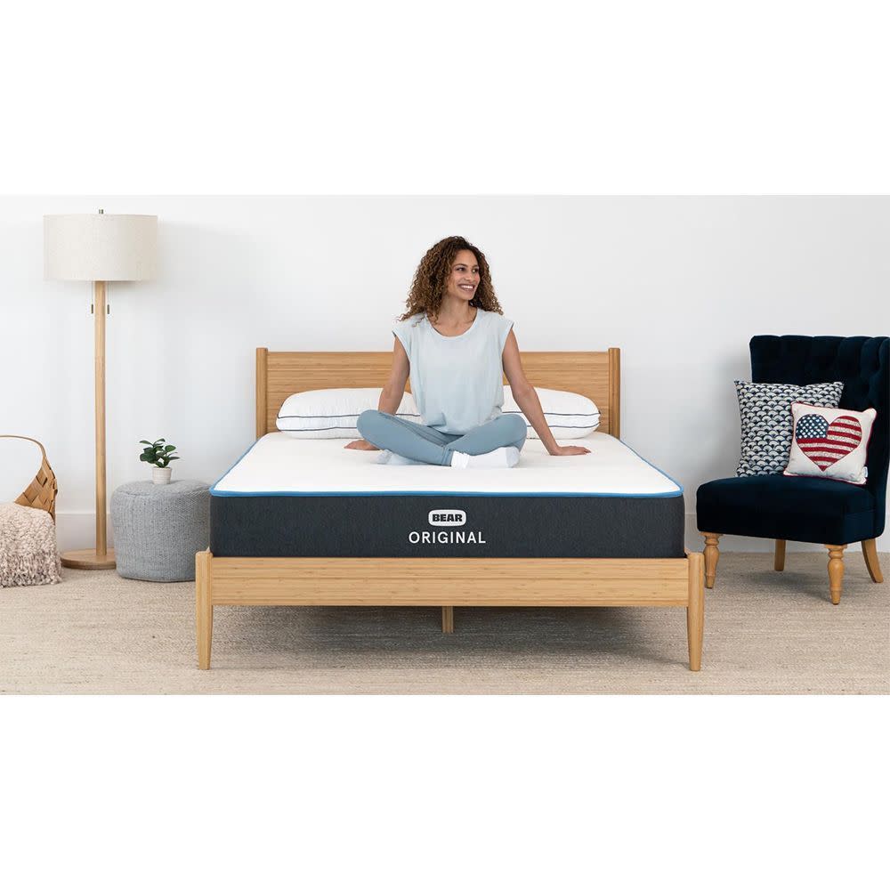 <p><a href="https://go.redirectingat.com?id=74968X1596630&url=https%3A%2F%2Fwww.bearmattress.com%2Fproducts%2Fbear-original-mattress&sref=https%3A%2F%2F" rel="nofollow noopener" target="_blank" data-ylk="slk:Shop Now;elm:context_link;itc:0;sec:content-canvas" class="link rapid-noclick-resp">Shop Now</a></p><p>Original Queen Mattress</p><p>$649.00</p><p>bearmattress.com</p>