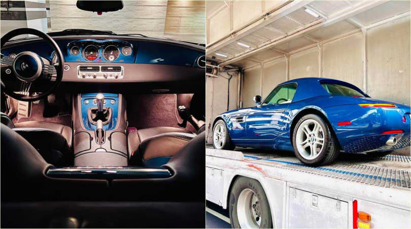 林帛亨賣出的名車是007電影中登場的神車BMW Z8。（圖／翻攝自林帛亨臉書）