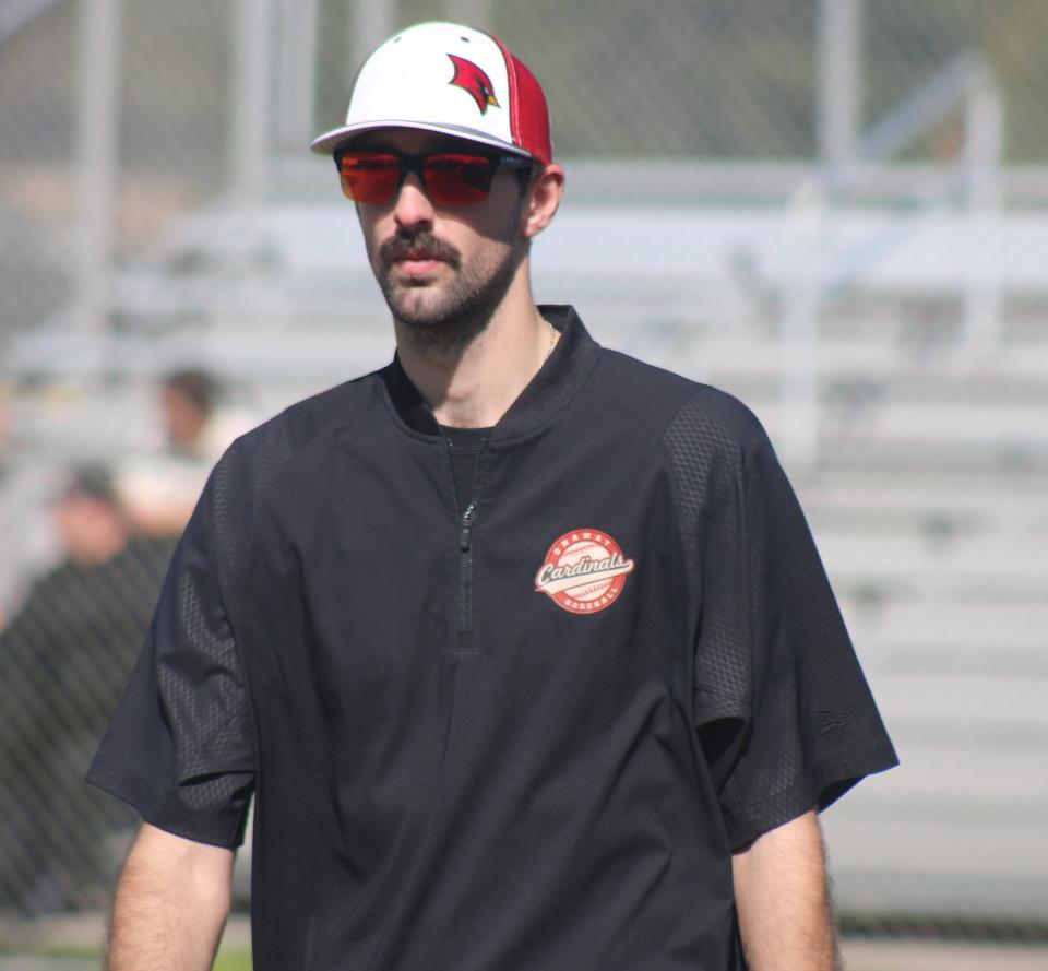 Former Onaway all-state baseball player and Alma College Scot Trevor Wregglesworth is making an impact as an assistant coach for the Cardinals.