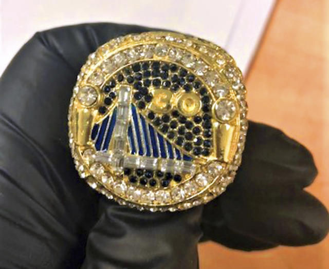 2018 Golden State Warriors NBA Championship Ring