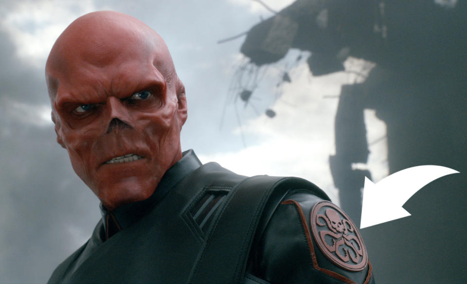 Hugo Weaving plays Red Skull in CAPTAIN AMERICA: THE FIRST AVENGER, from Paramount Pictures and Marvel Entertainment.