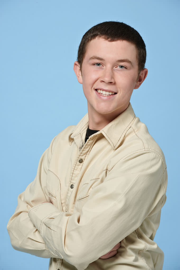 Scotty McCreery, 17, from Garner, NC competes on the tenth season of "American Idol."