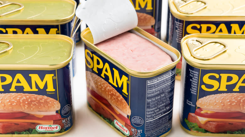 Spam tins