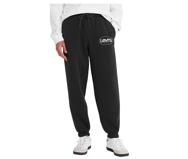 Denver Hayes Men's Non-Cuffed Hem Soft Fleece Sweatpants