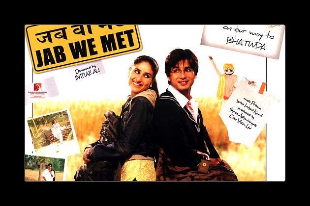 Imtiaz Ali's 'Jab We Met' was a simple story with a refreshing take that made the Shahid-Kareena love story different. Let us know your favourite romantic films, mail us at india_movies@yahoo.com.