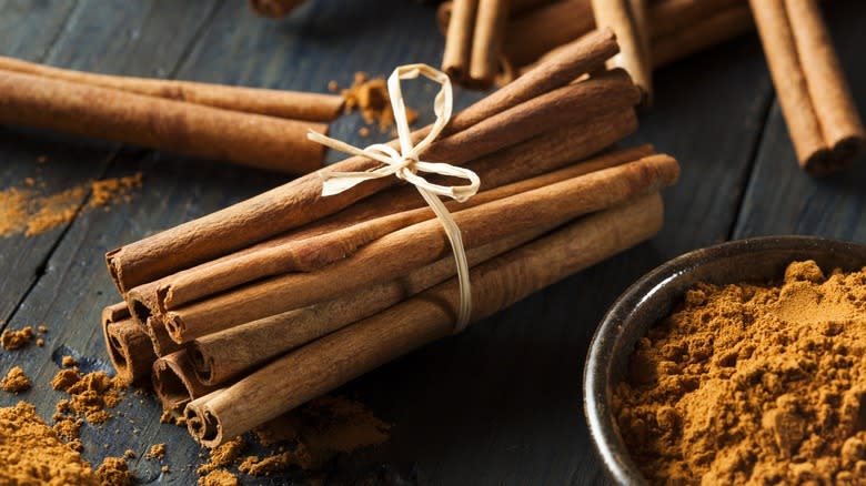 Cinnamon stick bundle