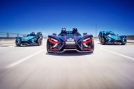 <p>Despite its power bump, the previous Slingshot was highly traction limited off the line and could roast its single fat rear tire up to 30 mph. We expect much the same from the new model.</p>