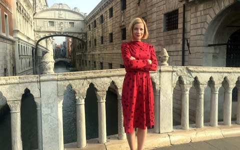 Lucy Worsley in BBC Two’s ‘Nights at the Opera’ - Credit: BBC