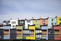 <p> Stacked shades in England teach a valuable lesson in color play.</p>