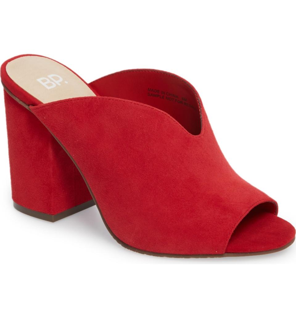 BP. Tonya Open Toe Mule, $79.95 $49.90, Nordstrom