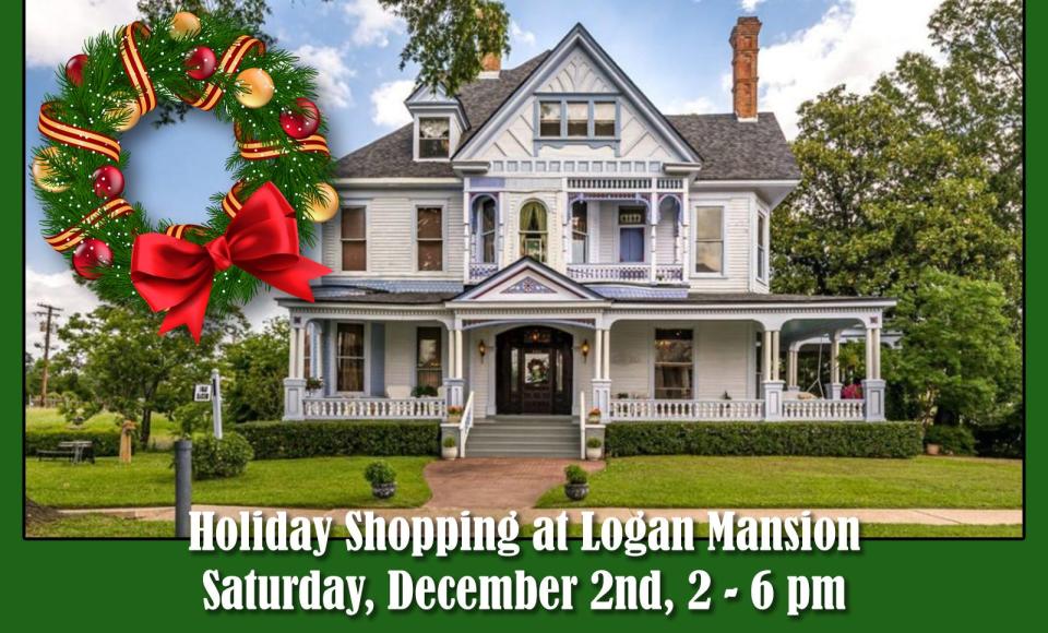 Step into a scene straight out of Victorian Shreveport on Saturday at the Logan Mansion Holiday Artisan Shopping Event.