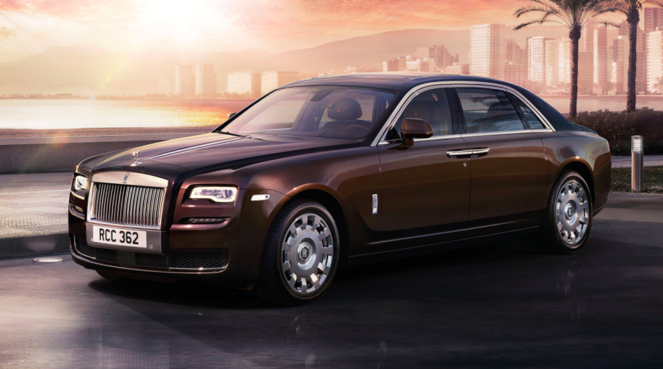 <p>Because the Ghost and Ghost Extended Wheelbase used the same twin-turbo 6.6-liter V12 as the Wraith and the Dawn, they also make the EPA's list. The only real difference is the door count. </p>