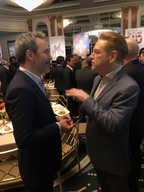 Villeneuve and Branagh at AFI - Credit: Pete Hammond/Deadline