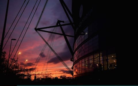 etihad stadium stunning sky - Credit: GETTY IMAGES