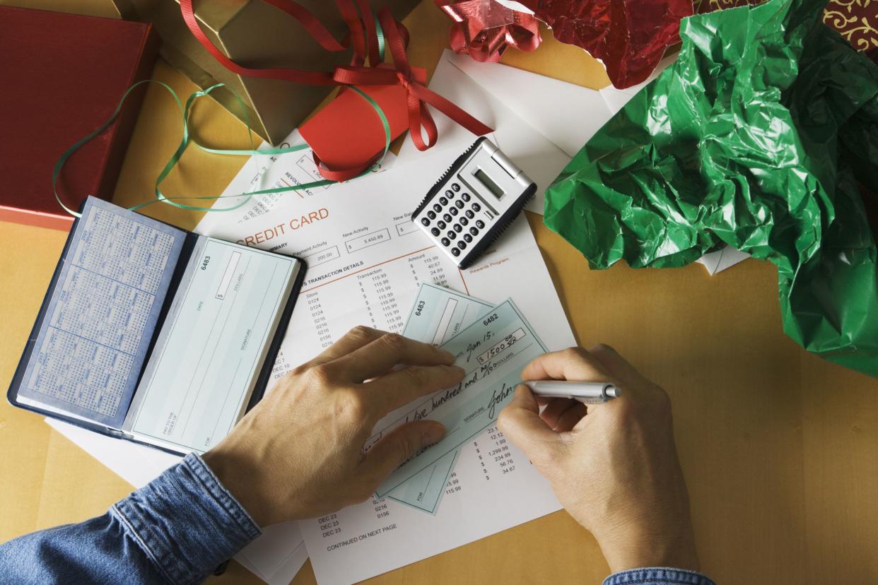 paying credit debt after christmas