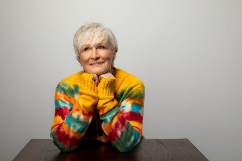 PARK CITY, UTAH - JANUARY 25: Actor Glenn Close of "Four Good Days," photographed in the L.A. Times Studio at the Sundance Film Festival on Saturday, Jan. 25, 2020 in Park City, Utah. (Jay L. Clendenin / Los Angeles Times)