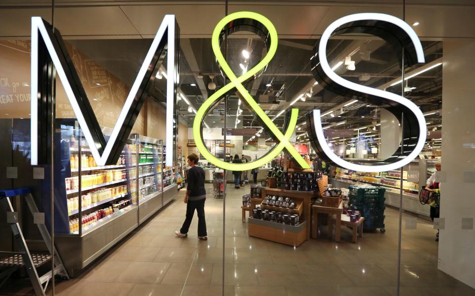 A fall in pre-tax profit is expected at M&S on Wednesday