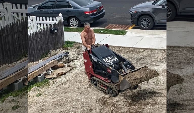 Un ciudadano estadounidense se encontraba realizando tareas de mantenimiento de su jardín cuando realizó un importante hallazgo