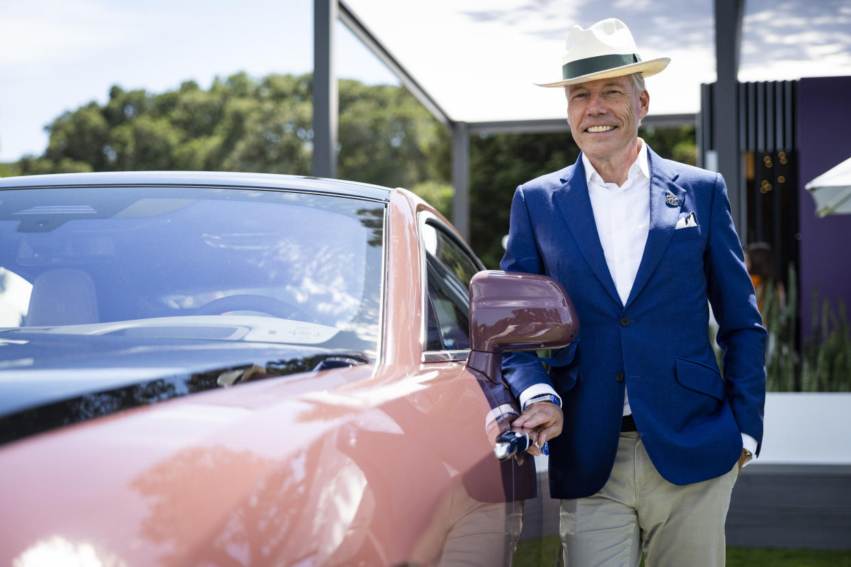 CARMEL, CALIFORNIA - AUGUST 18: Torsten Müller-Ötvös, Rolls-Royce Motor Cars CEO poses for a photo at The Quail, A Motorsport Gathering on August 18, 2023 in Carmel, California. (Photo by Matt Jelonek/Getty Images)
