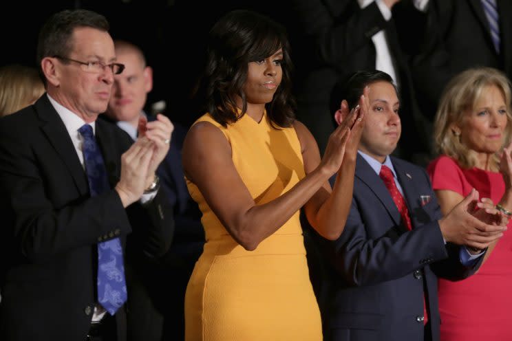 Women in the House of Representatives are not allowed to show their arms – even in summer [Photo: Getty]